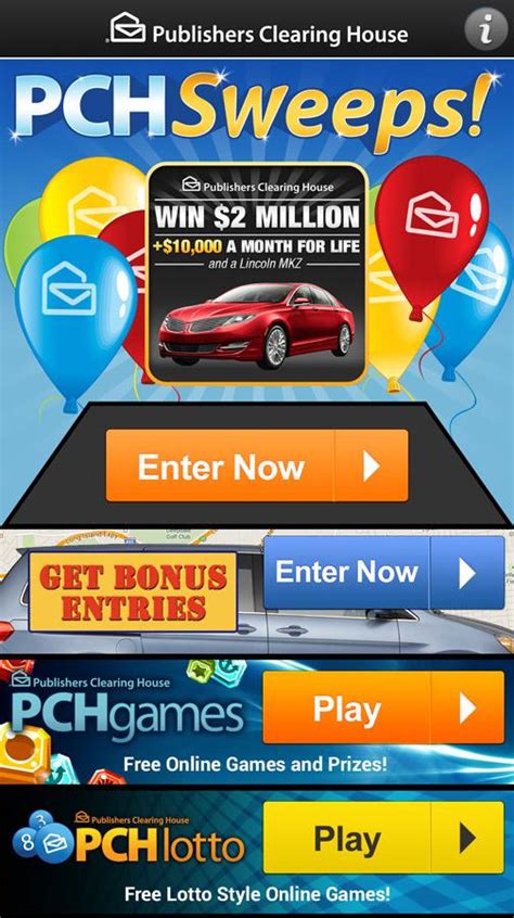 pch online sweepstakes